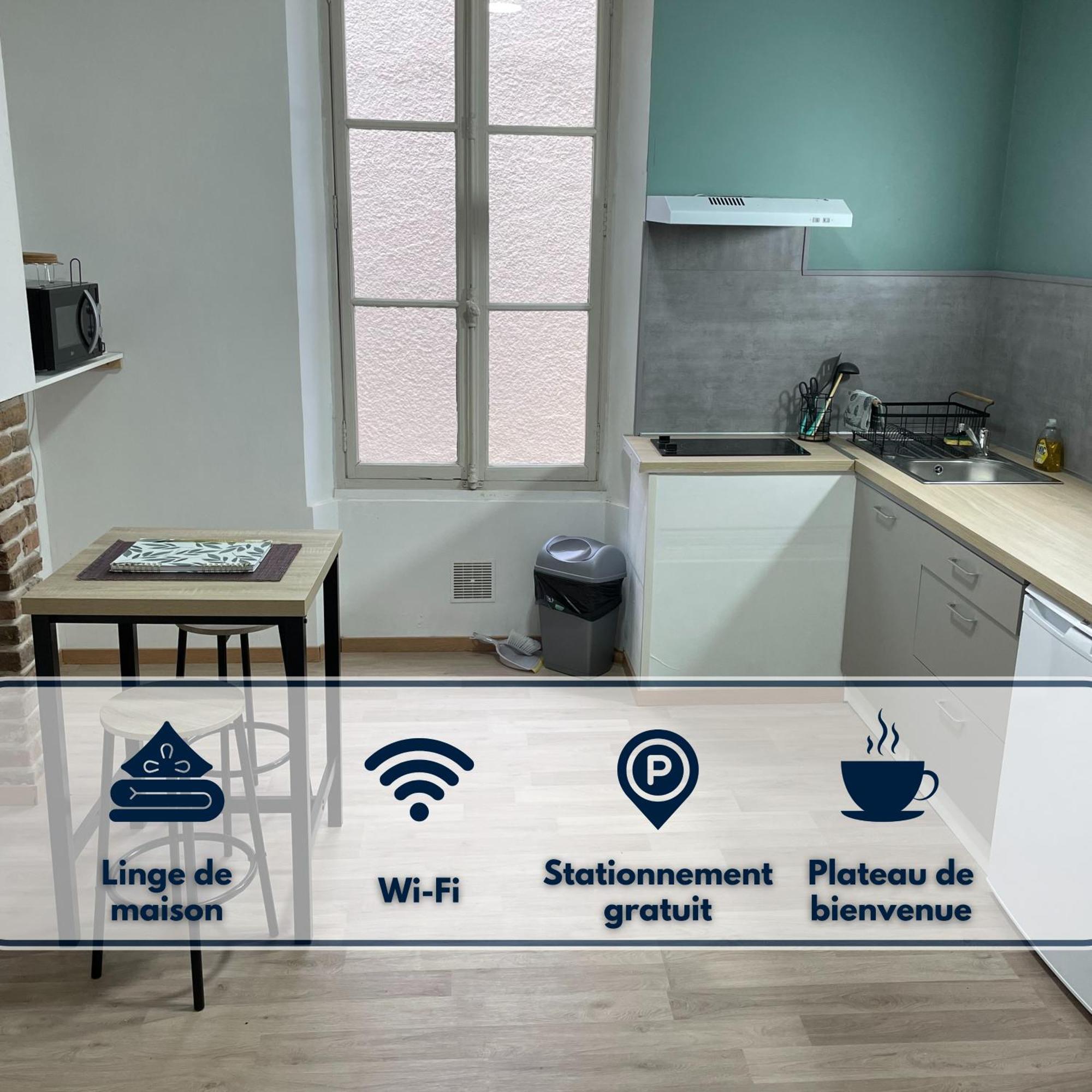 Logement Cosy Avec Stationnement Gratuit Труа Екстер'єр фото